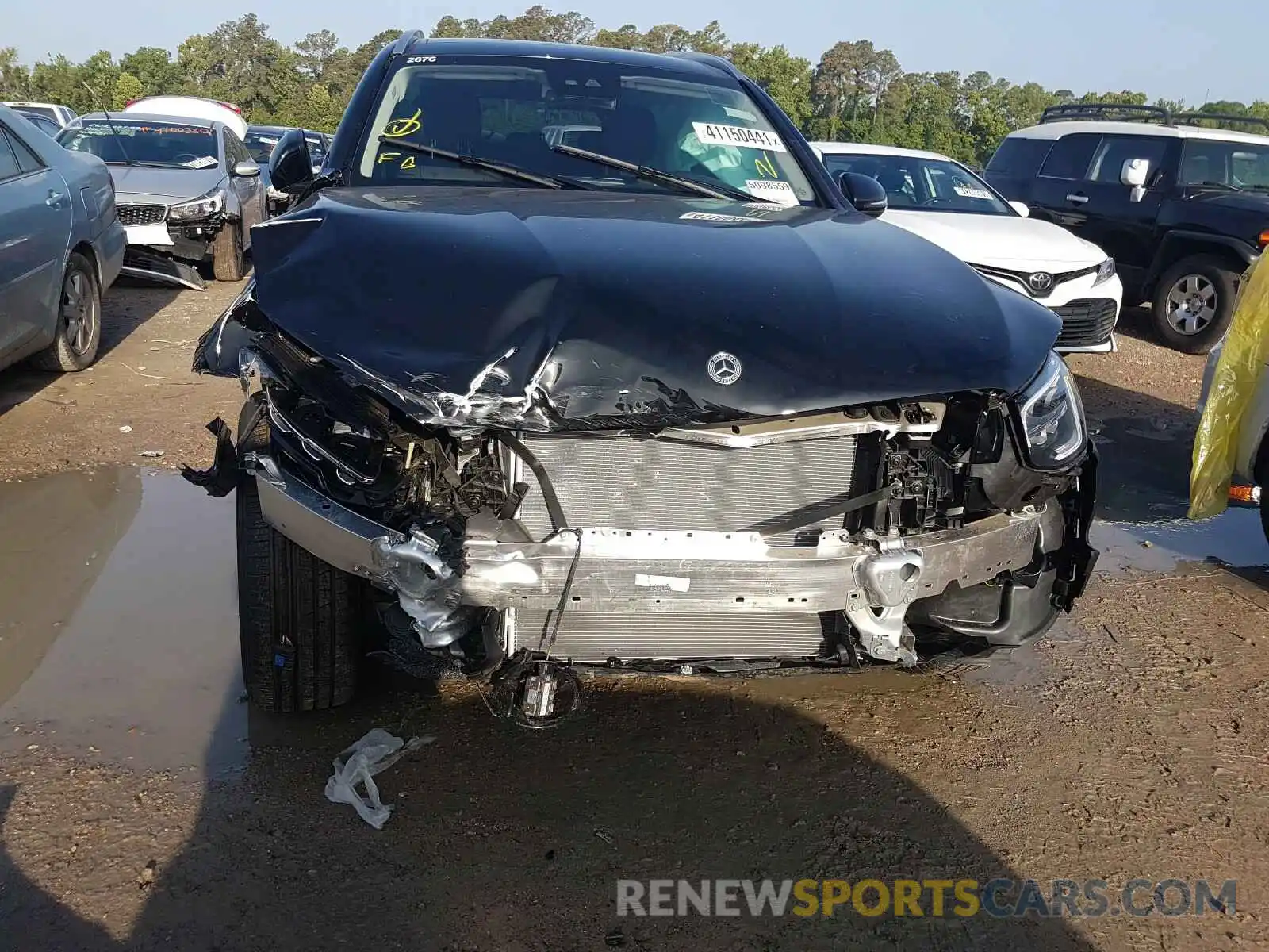 9 Photograph of a damaged car W1N0G8DB7MV284234 MERCEDES-BENZ GLC-CLASS 2021