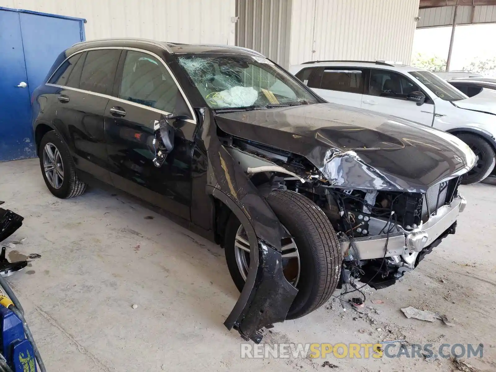 1 Photograph of a damaged car W1N0G8DB8MF934330 MERCEDES-BENZ GLC-CLASS 2021