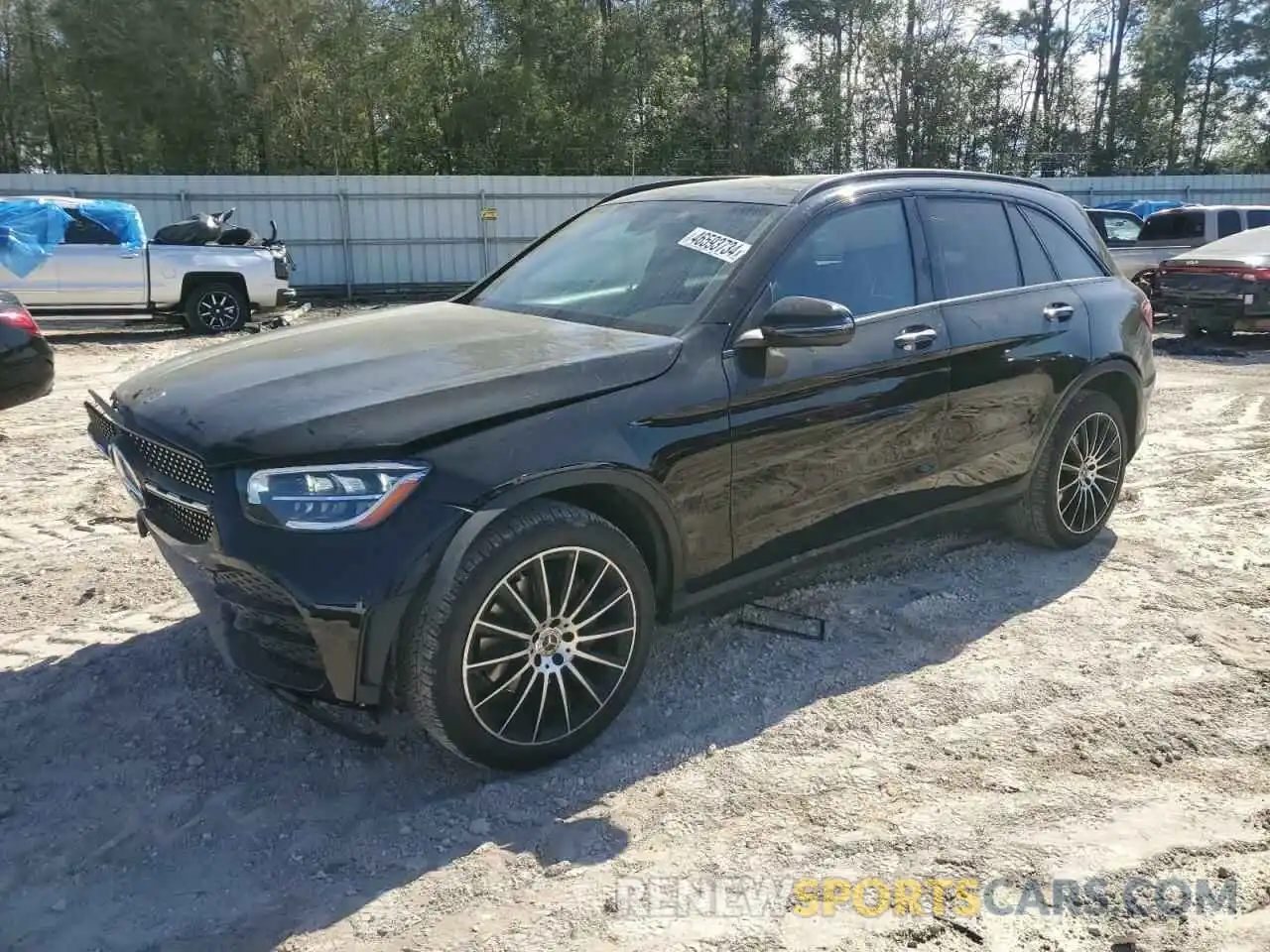 1 Photograph of a damaged car W1N0G8DB8MV266230 MERCEDES-BENZ GLC-CLASS 2021