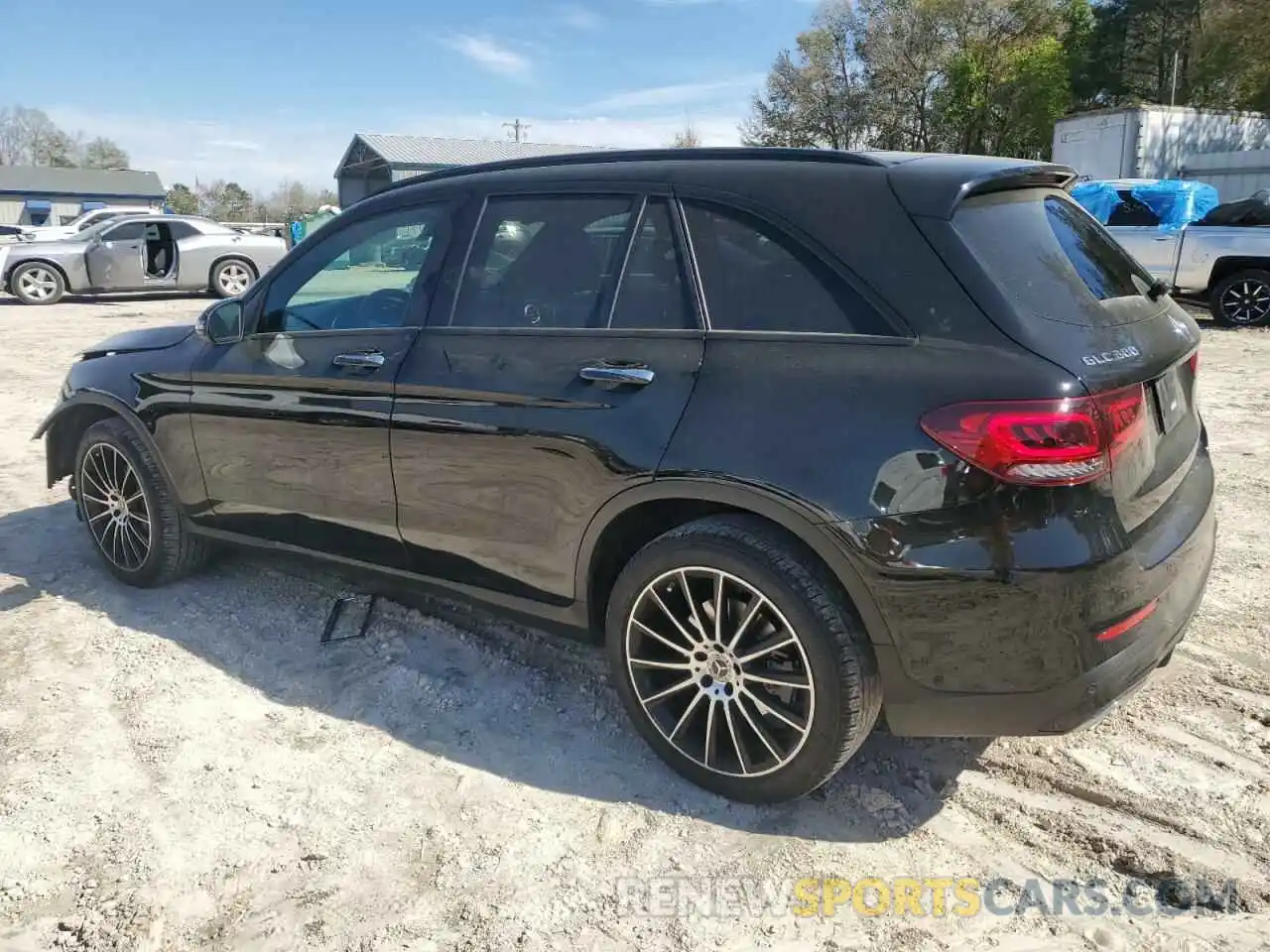 2 Photograph of a damaged car W1N0G8DB8MV266230 MERCEDES-BENZ GLC-CLASS 2021