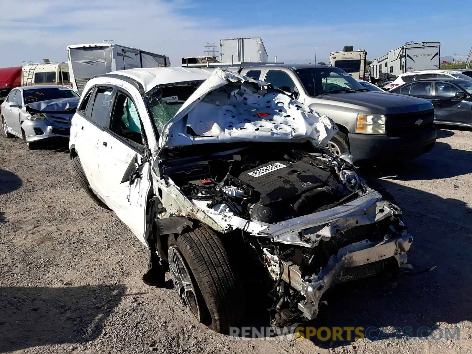 1 Photograph of a damaged car W1N0G8DB8MV269371 MERCEDES-BENZ GLC-CLASS 2021