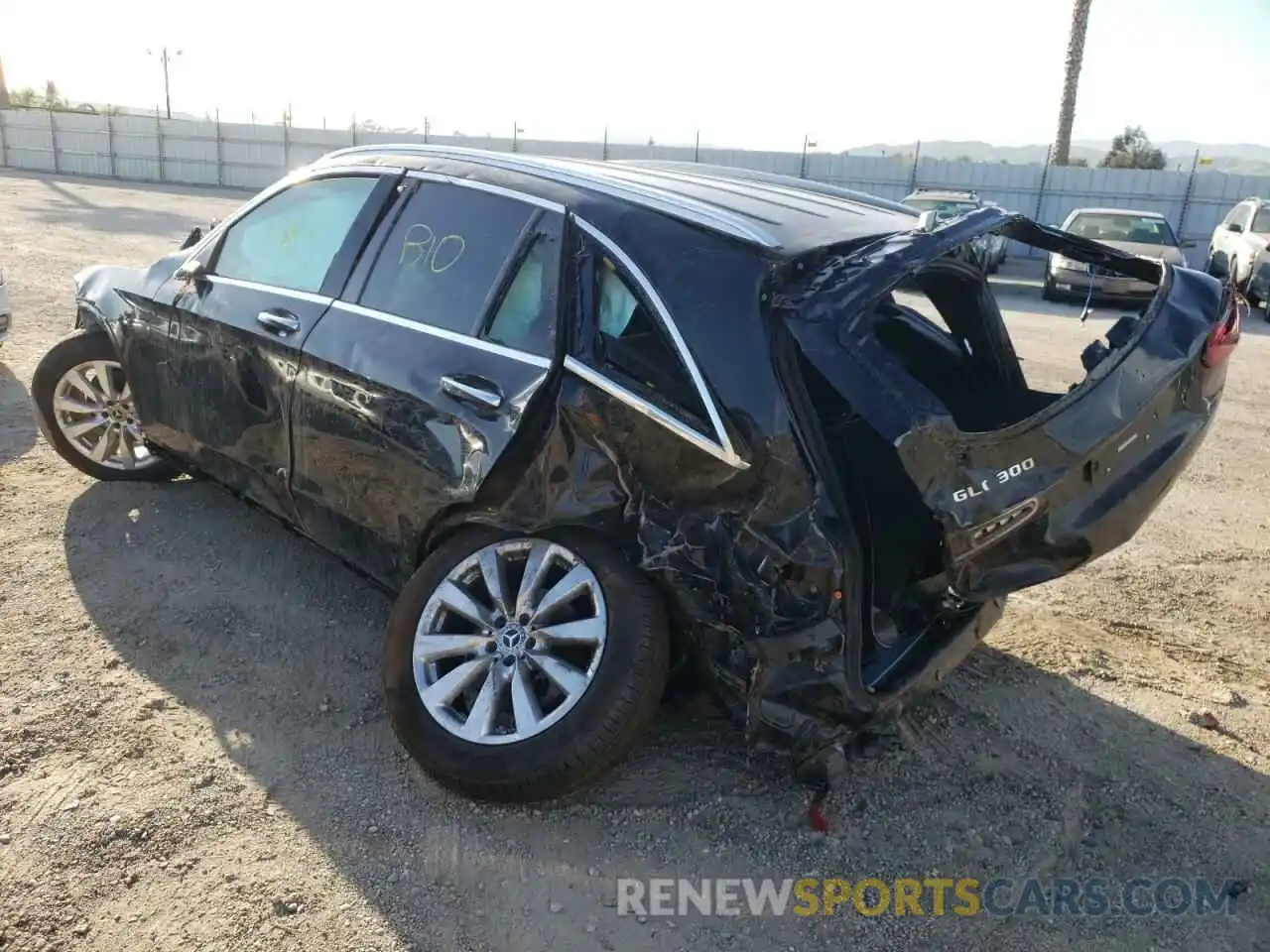 3 Photograph of a damaged car W1N0G8DB8MV324448 MERCEDES-BENZ GLC-CLASS 2021