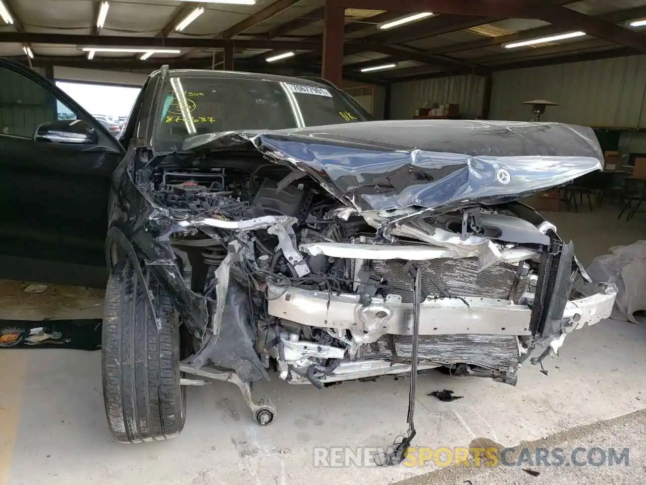 9 Photograph of a damaged car W1N0G8DB9MF870637 MERCEDES-BENZ GLC-CLASS 2021