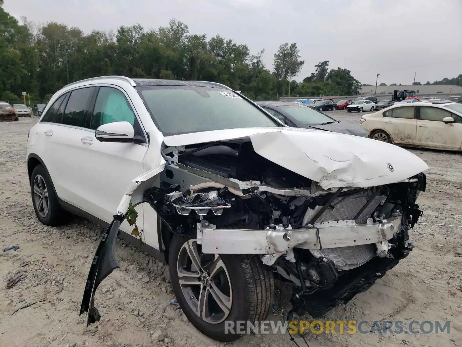 1 Photograph of a damaged car W1N0G8DB9MF941836 MERCEDES-BENZ GLC-CLASS 2021