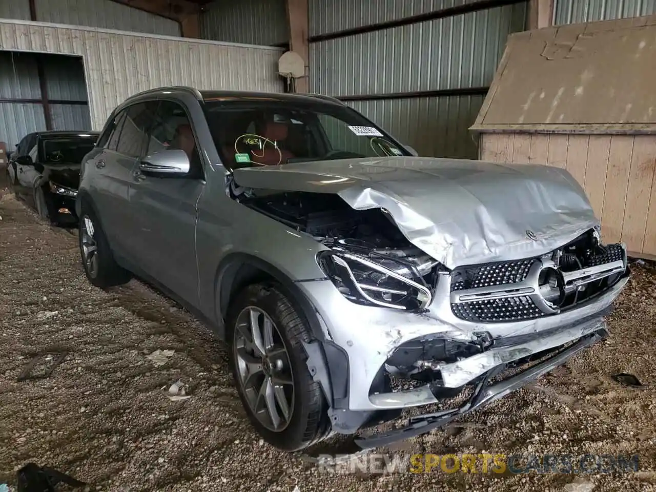 1 Фотография поврежденного автомобиля W1N0G8DB9MF942923 MERCEDES-BENZ GLC-CLASS 2021