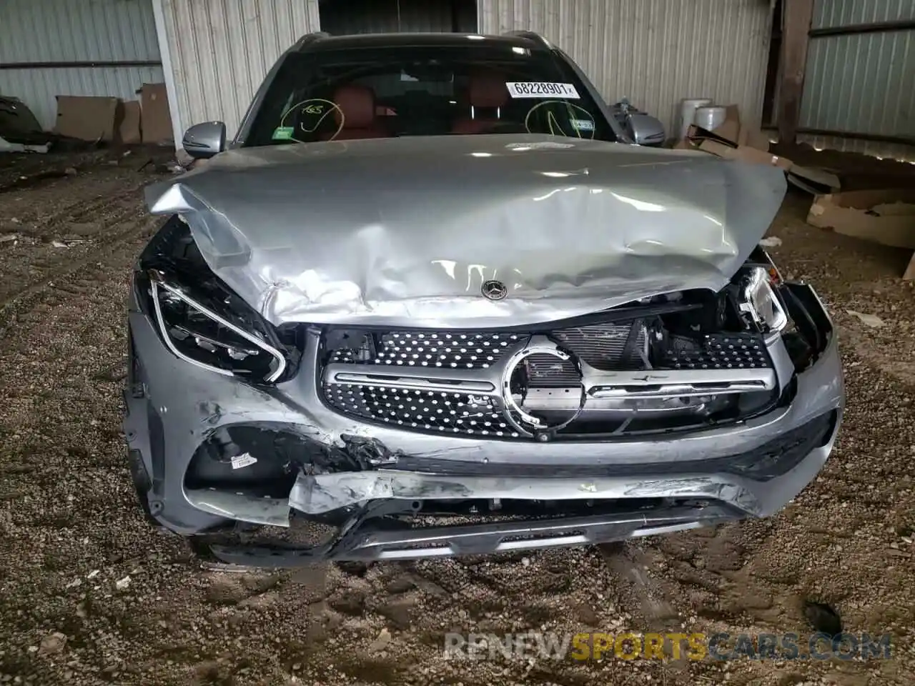 9 Photograph of a damaged car W1N0G8DB9MF942923 MERCEDES-BENZ GLC-CLASS 2021