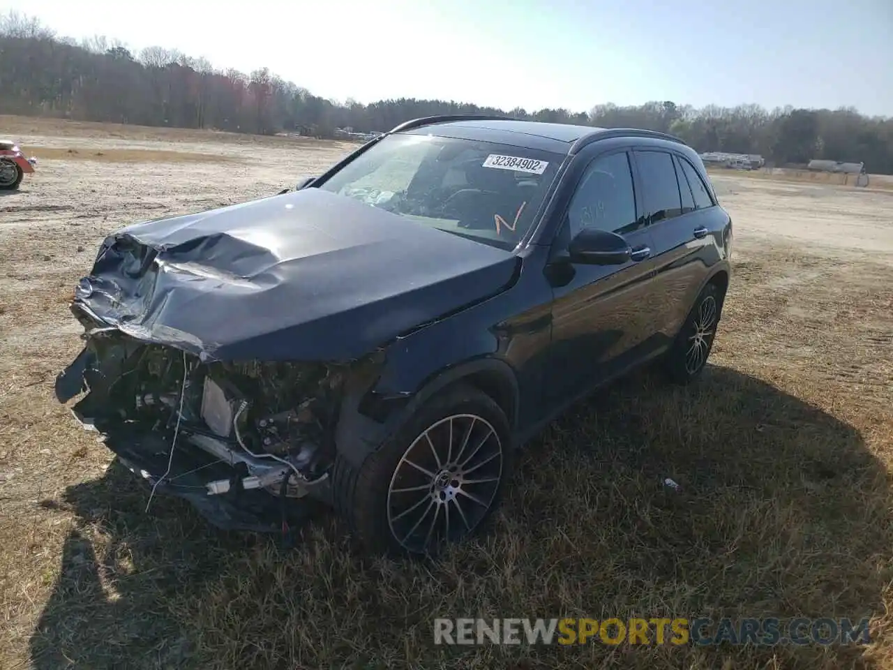 2 Photograph of a damaged car W1N0G8DB9MV272442 MERCEDES-BENZ GLC-CLASS 2021