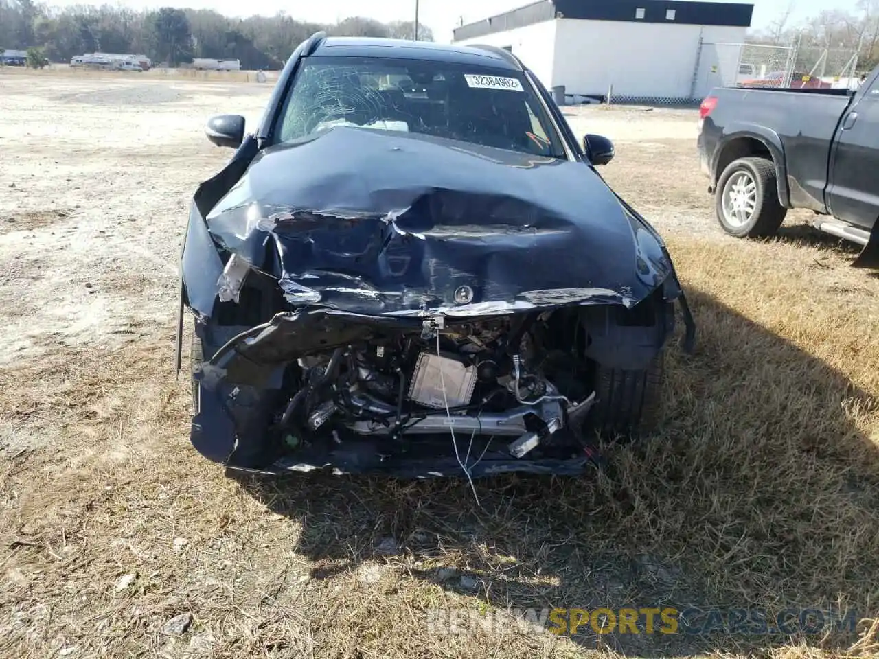 9 Photograph of a damaged car W1N0G8DB9MV272442 MERCEDES-BENZ GLC-CLASS 2021