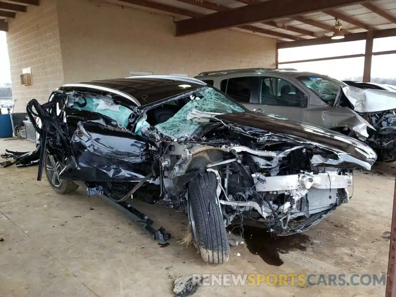 1 Photograph of a damaged car W1N0G8DB9MV316570 MERCEDES-BENZ GLC-CLASS 2021