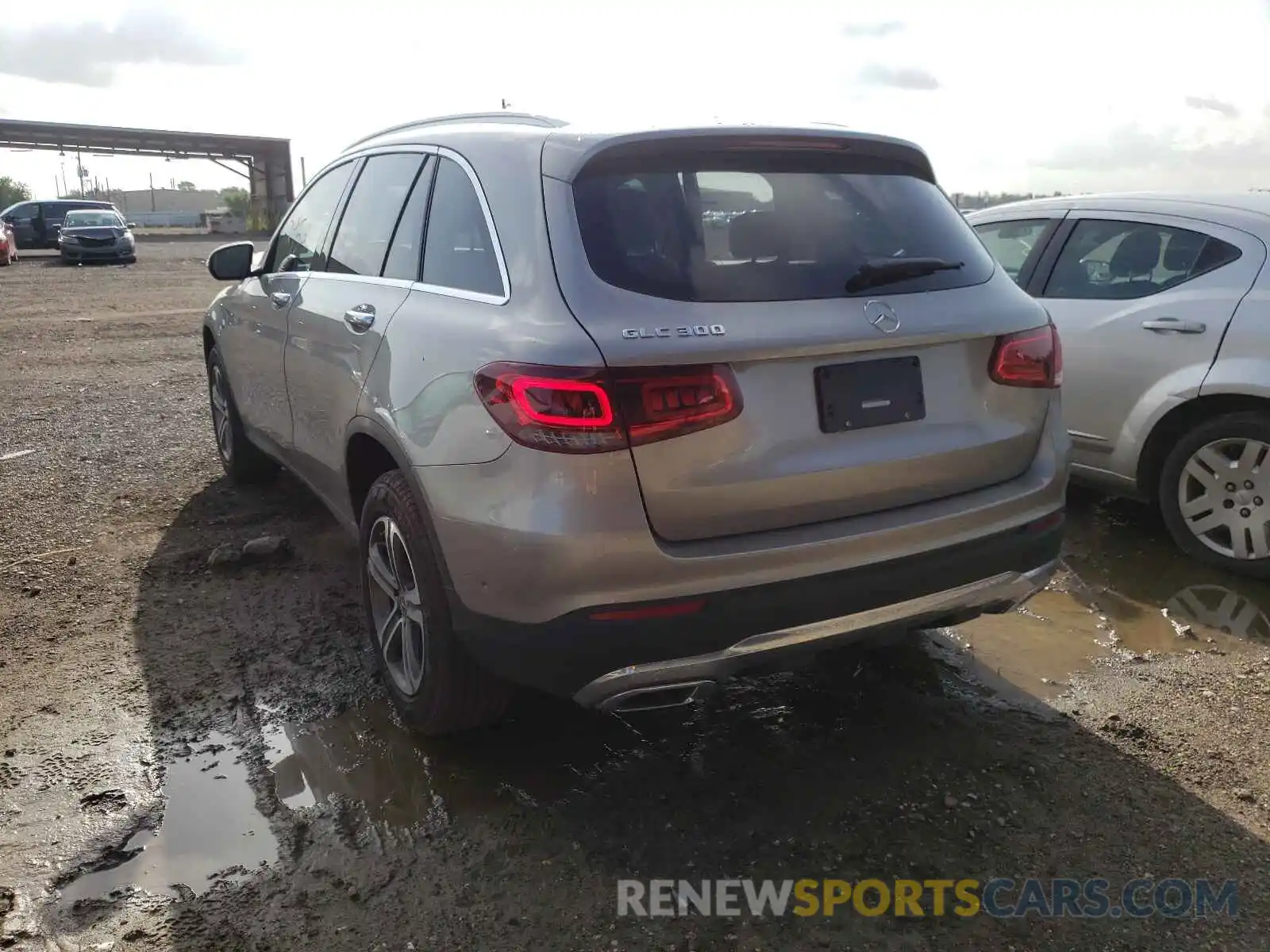 3 Photograph of a damaged car W1N0G8DBXMV283093 MERCEDES-BENZ GLC-CLASS 2021