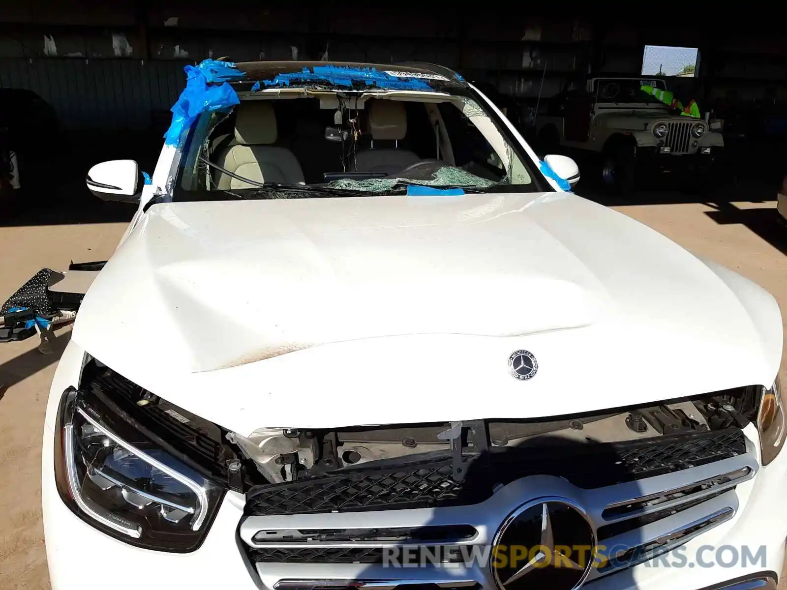 7 Photograph of a damaged car W1N0G8DBXMV296989 MERCEDES-BENZ GLC-CLASS 2021