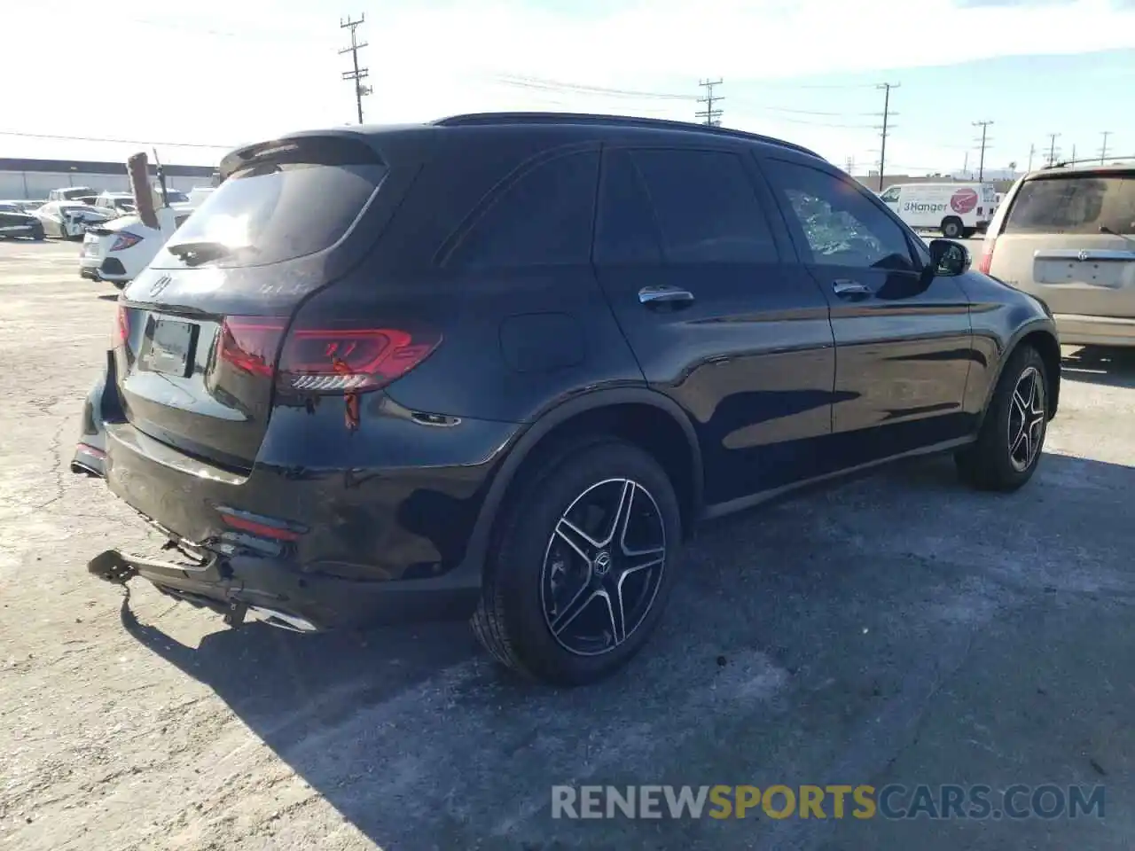 4 Photograph of a damaged car W1N0G8DBXMV307165 MERCEDES-BENZ GLC-CLASS 2021