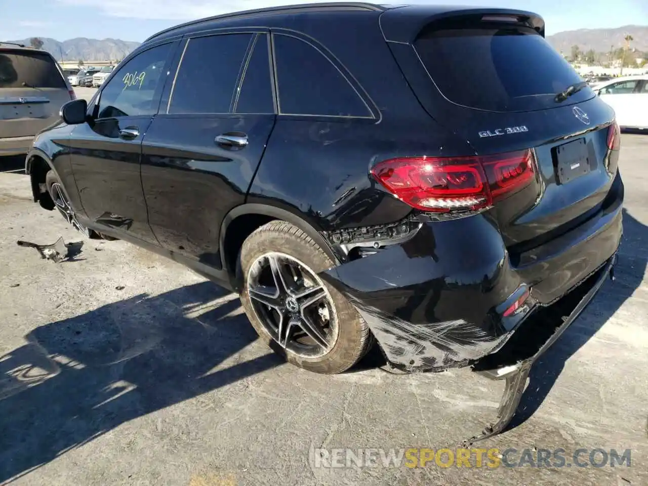 9 Photograph of a damaged car W1N0G8DBXMV307165 MERCEDES-BENZ GLC-CLASS 2021