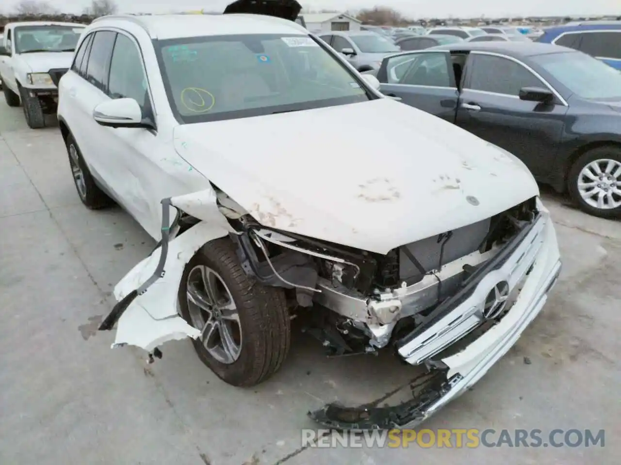 1 Photograph of a damaged car W1N0G8DBXMV310860 MERCEDES-BENZ GLC-CLASS 2021