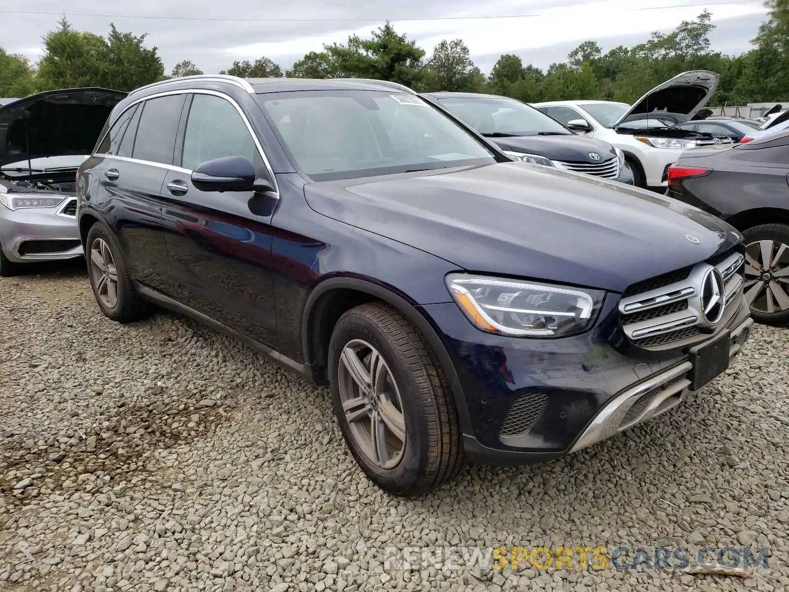 1 Photograph of a damaged car W1N0G8EB0MF891715 MERCEDES-BENZ GLC-CLASS 2021