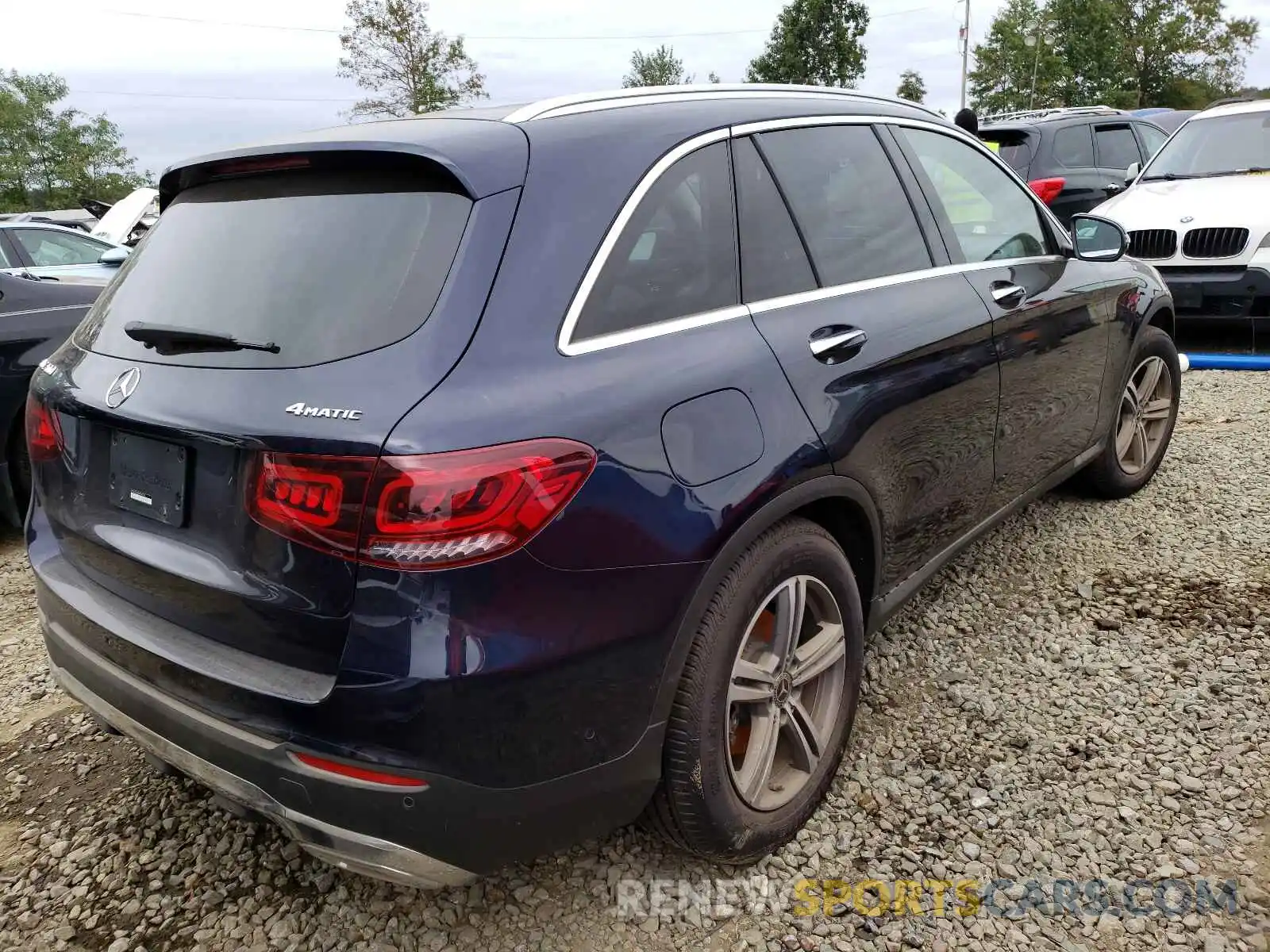 4 Photograph of a damaged car W1N0G8EB0MF891715 MERCEDES-BENZ GLC-CLASS 2021