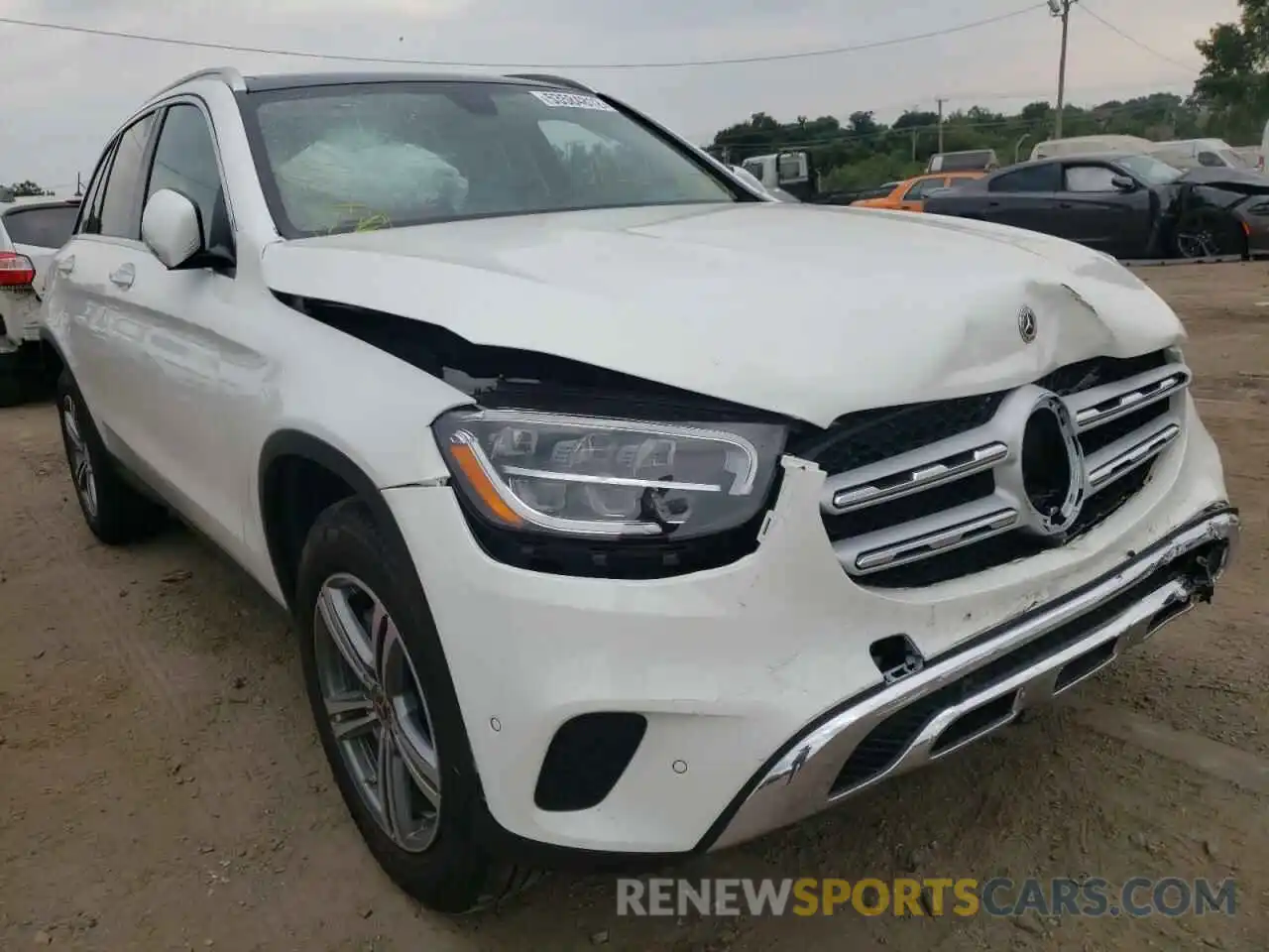 1 Photograph of a damaged car W1N0G8EB0MV278452 MERCEDES-BENZ GLC-CLASS 2021