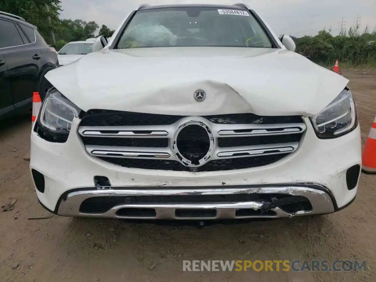 9 Photograph of a damaged car W1N0G8EB0MV278452 MERCEDES-BENZ GLC-CLASS 2021