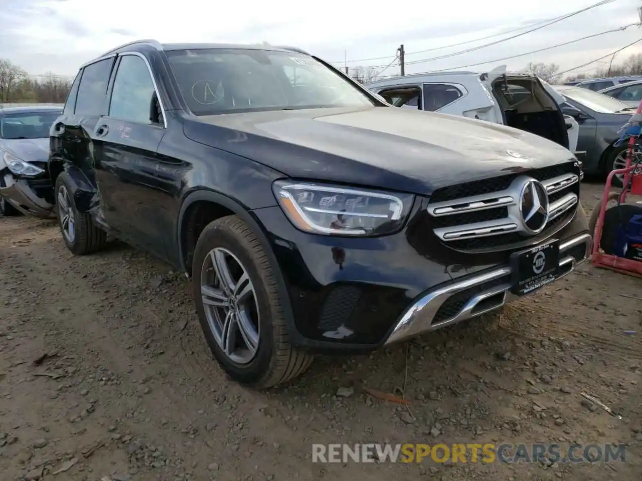 1 Photograph of a damaged car W1N0G8EB1MF869268 MERCEDES-BENZ GLC-CLASS 2021