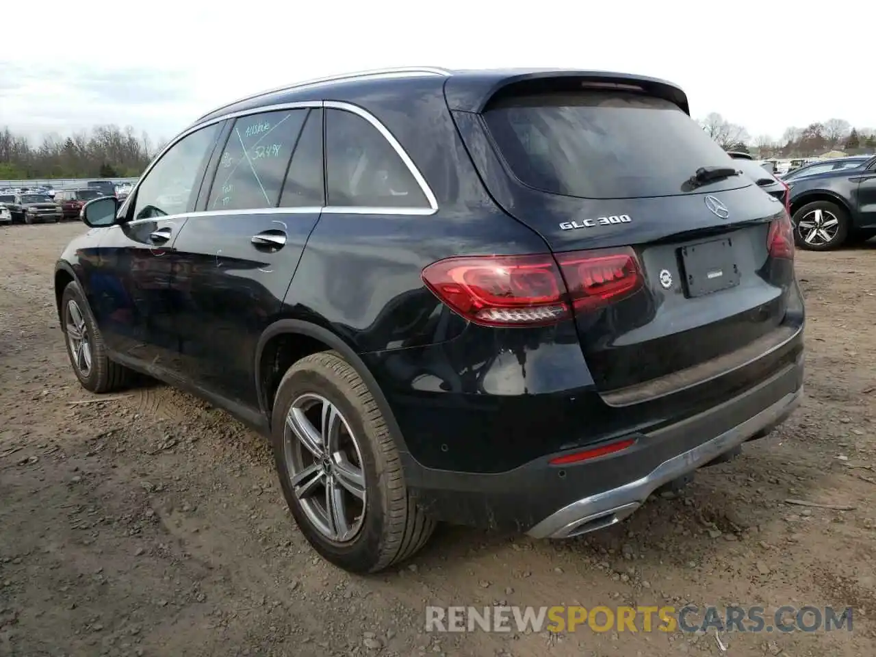 3 Photograph of a damaged car W1N0G8EB1MF869268 MERCEDES-BENZ GLC-CLASS 2021