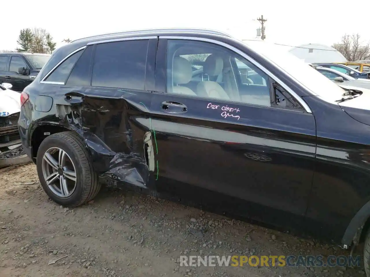 9 Photograph of a damaged car W1N0G8EB1MF869268 MERCEDES-BENZ GLC-CLASS 2021