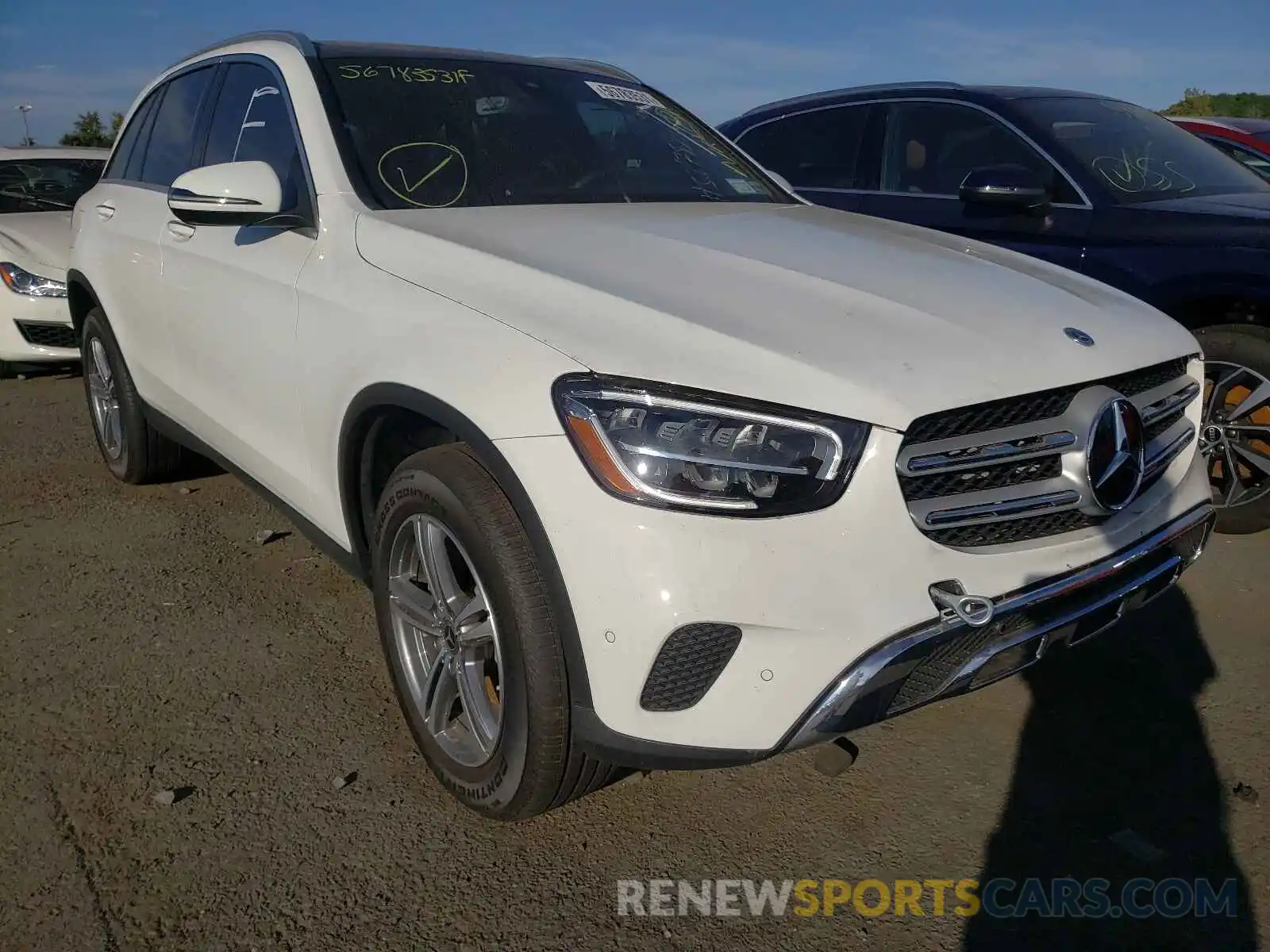 1 Photograph of a damaged car W1N0G8EB1MF914032 MERCEDES-BENZ GLC-CLASS 2021