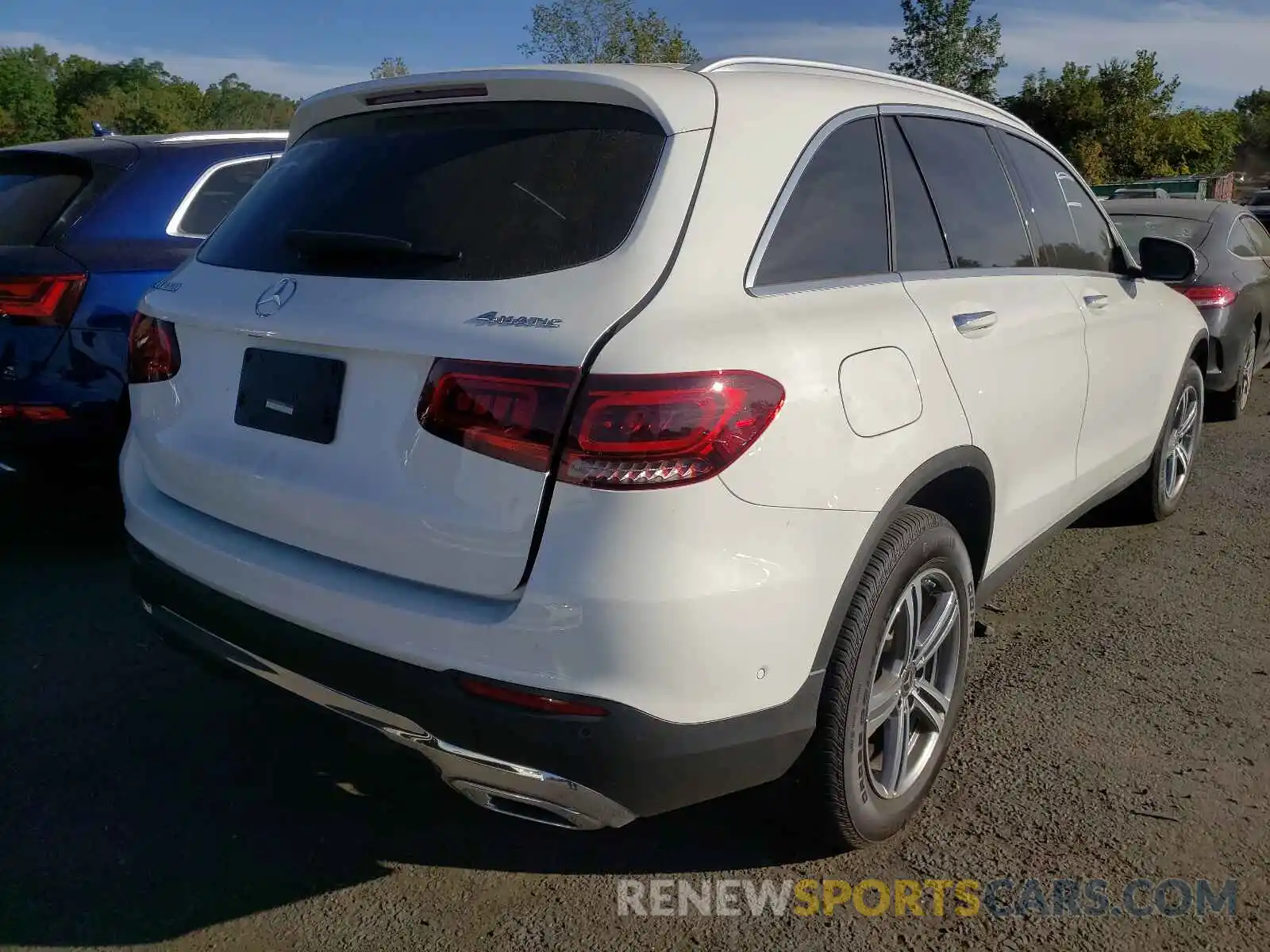 4 Photograph of a damaged car W1N0G8EB1MF914032 MERCEDES-BENZ GLC-CLASS 2021