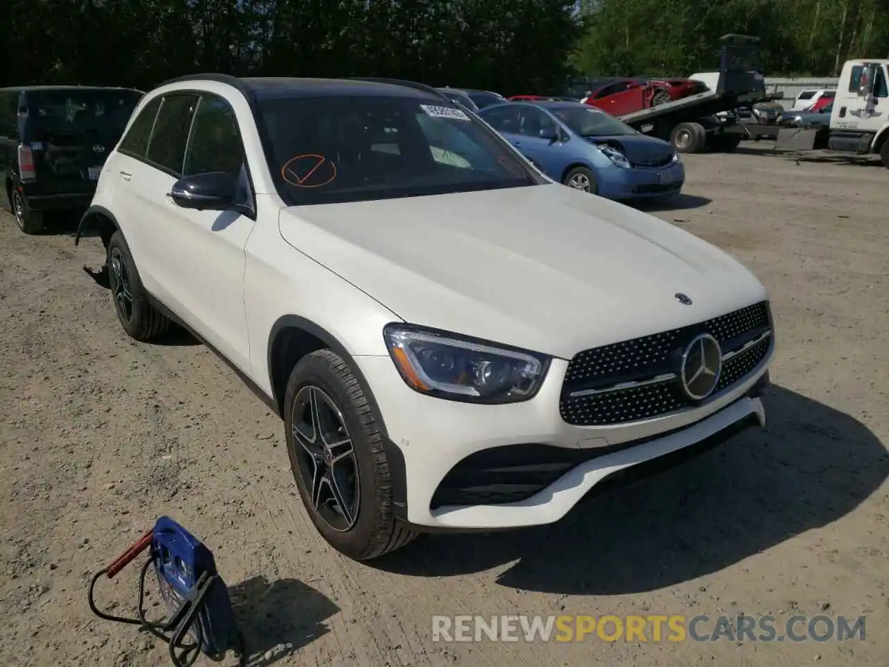 1 Photograph of a damaged car W1N0G8EB1MV321244 MERCEDES-BENZ GLC-CLASS 2021