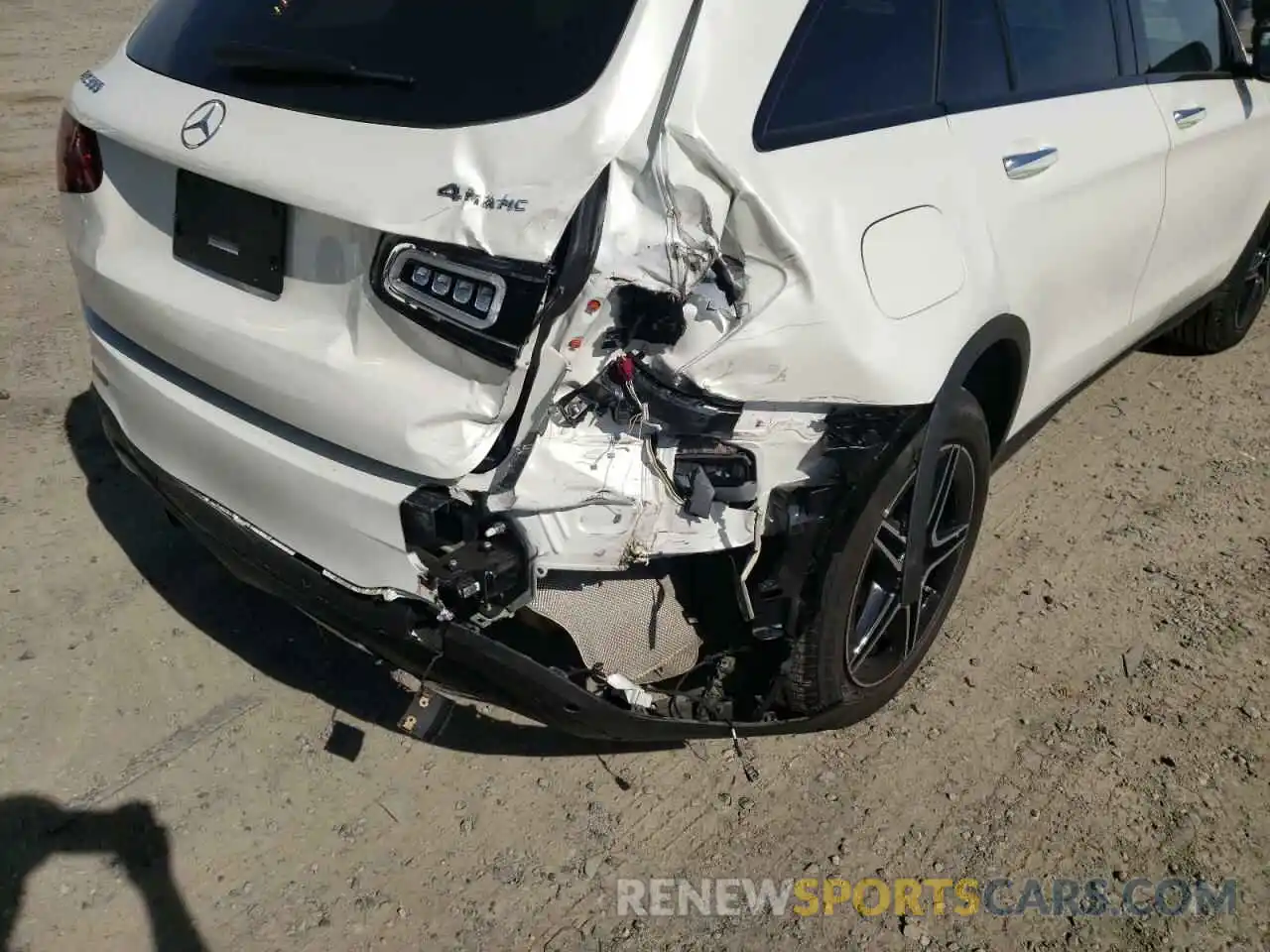 9 Photograph of a damaged car W1N0G8EB1MV321244 MERCEDES-BENZ GLC-CLASS 2021