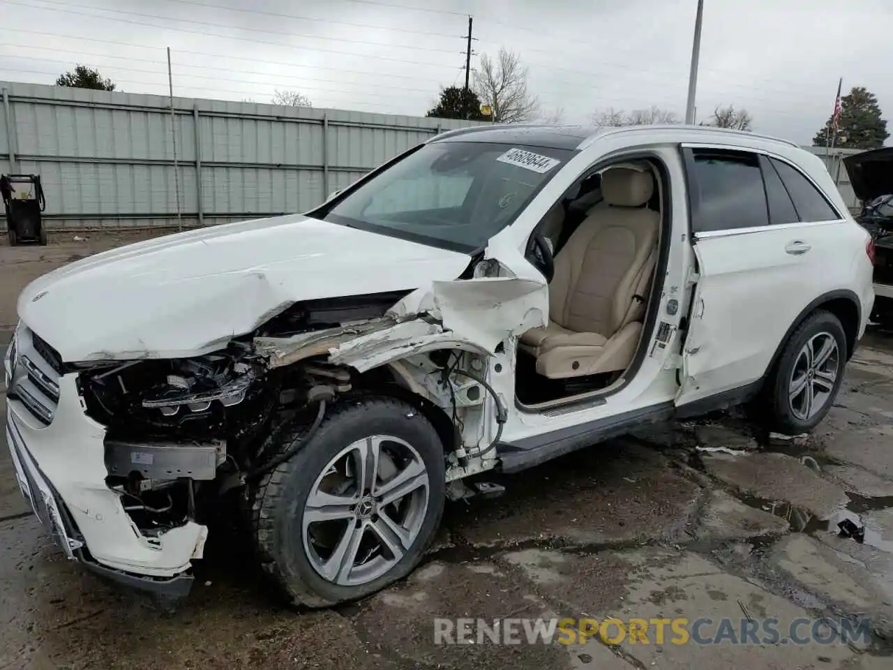 1 Photograph of a damaged car W1N0G8EB2MF874625 MERCEDES-BENZ GLC-CLASS 2021