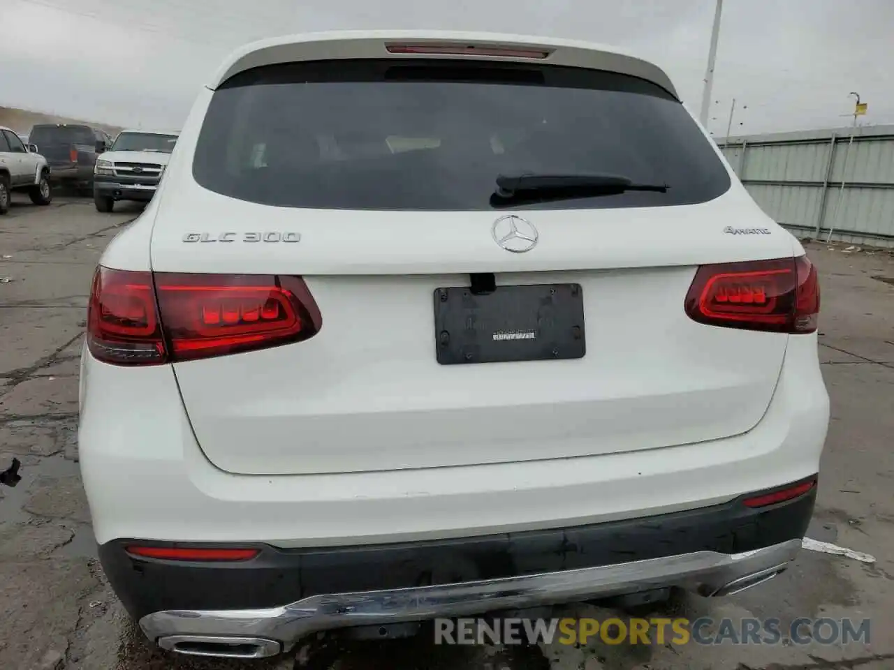 6 Photograph of a damaged car W1N0G8EB2MF874625 MERCEDES-BENZ GLC-CLASS 2021