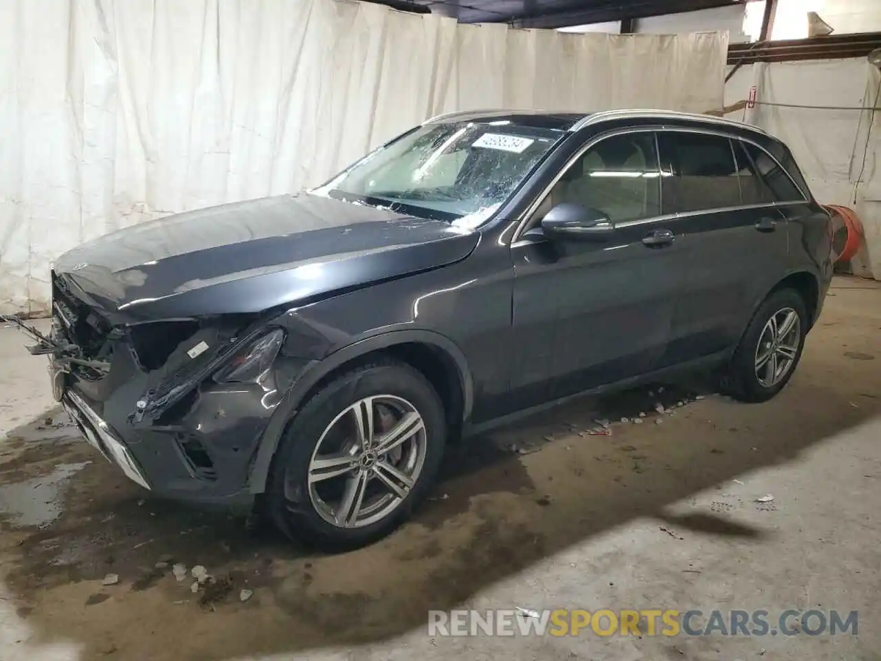 1 Photograph of a damaged car W1N0G8EB2MF880764 MERCEDES-BENZ GLC-CLASS 2021