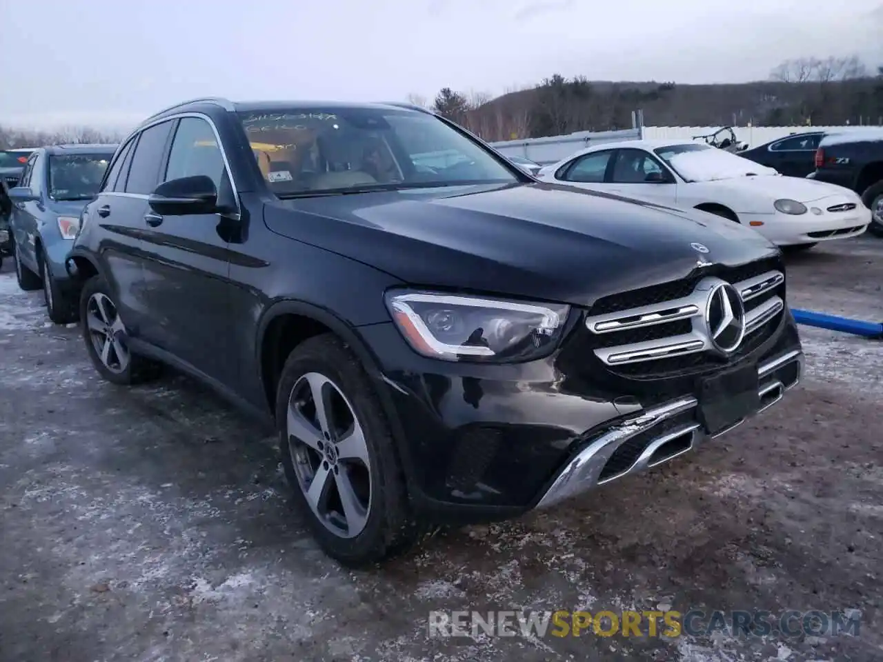 1 Photograph of a damaged car W1N0G8EB2MF885513 MERCEDES-BENZ GLC-CLASS 2021