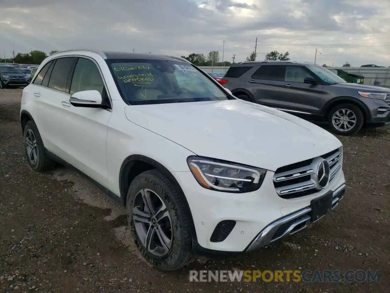 1 Photograph of a damaged car W1N0G8EB2MF891523 MERCEDES-BENZ GLC-CLASS 2021