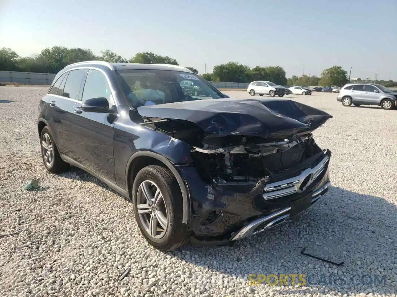 1 Photograph of a damaged car W1N0G8EB2MF902083 MERCEDES-BENZ GLC-CLASS 2021