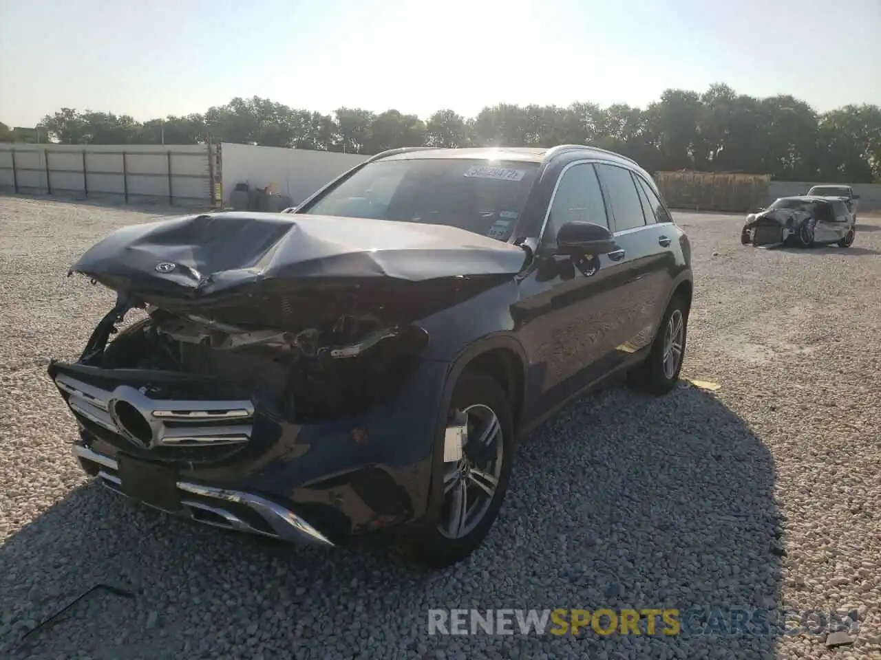 2 Photograph of a damaged car W1N0G8EB2MF902083 MERCEDES-BENZ GLC-CLASS 2021