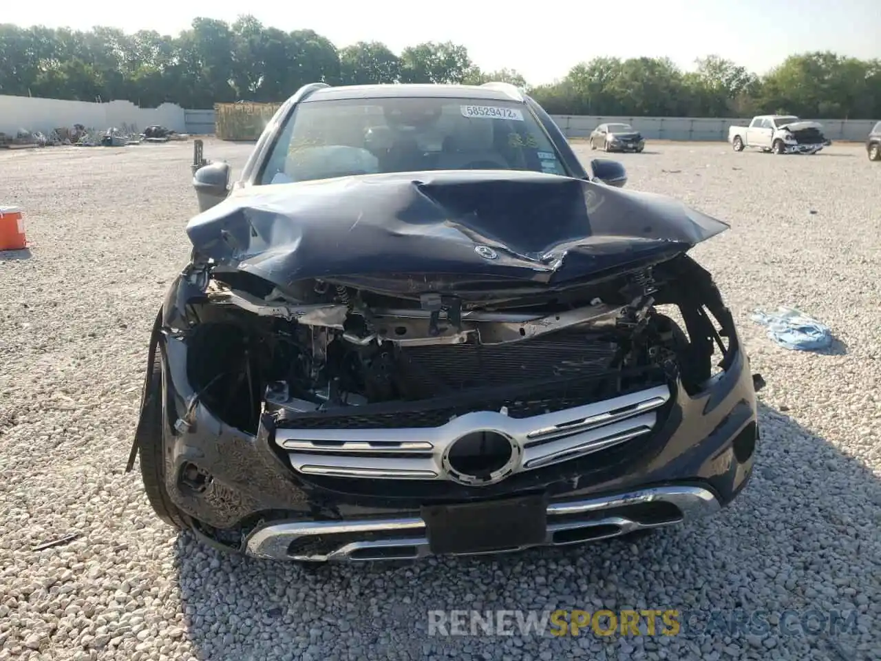 9 Photograph of a damaged car W1N0G8EB2MF902083 MERCEDES-BENZ GLC-CLASS 2021