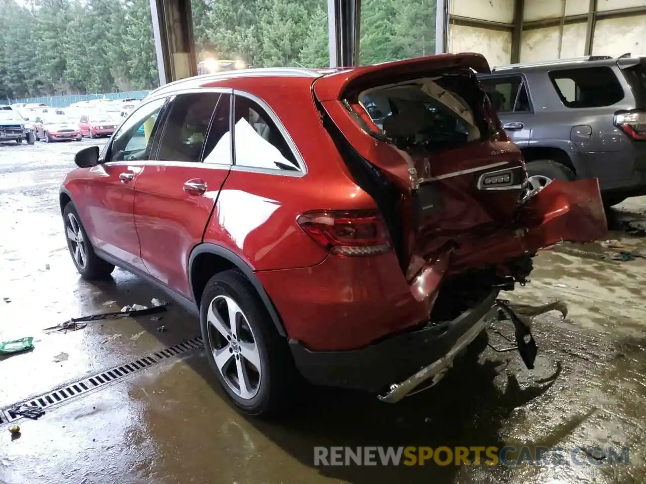 3 Photograph of a damaged car W1N0G8EB2MF918753 MERCEDES-BENZ GLC-CLASS 2021