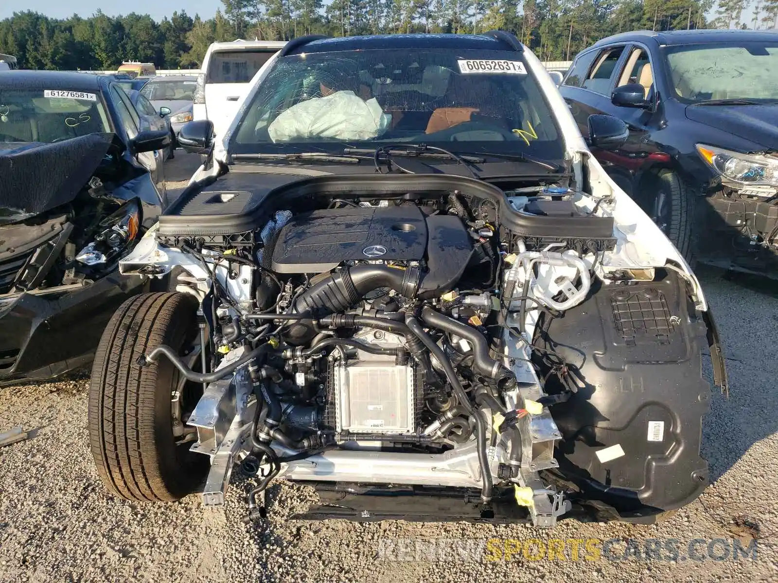 9 Photograph of a damaged car W1N0G8EB2MF959142 MERCEDES-BENZ GLC-CLASS 2021