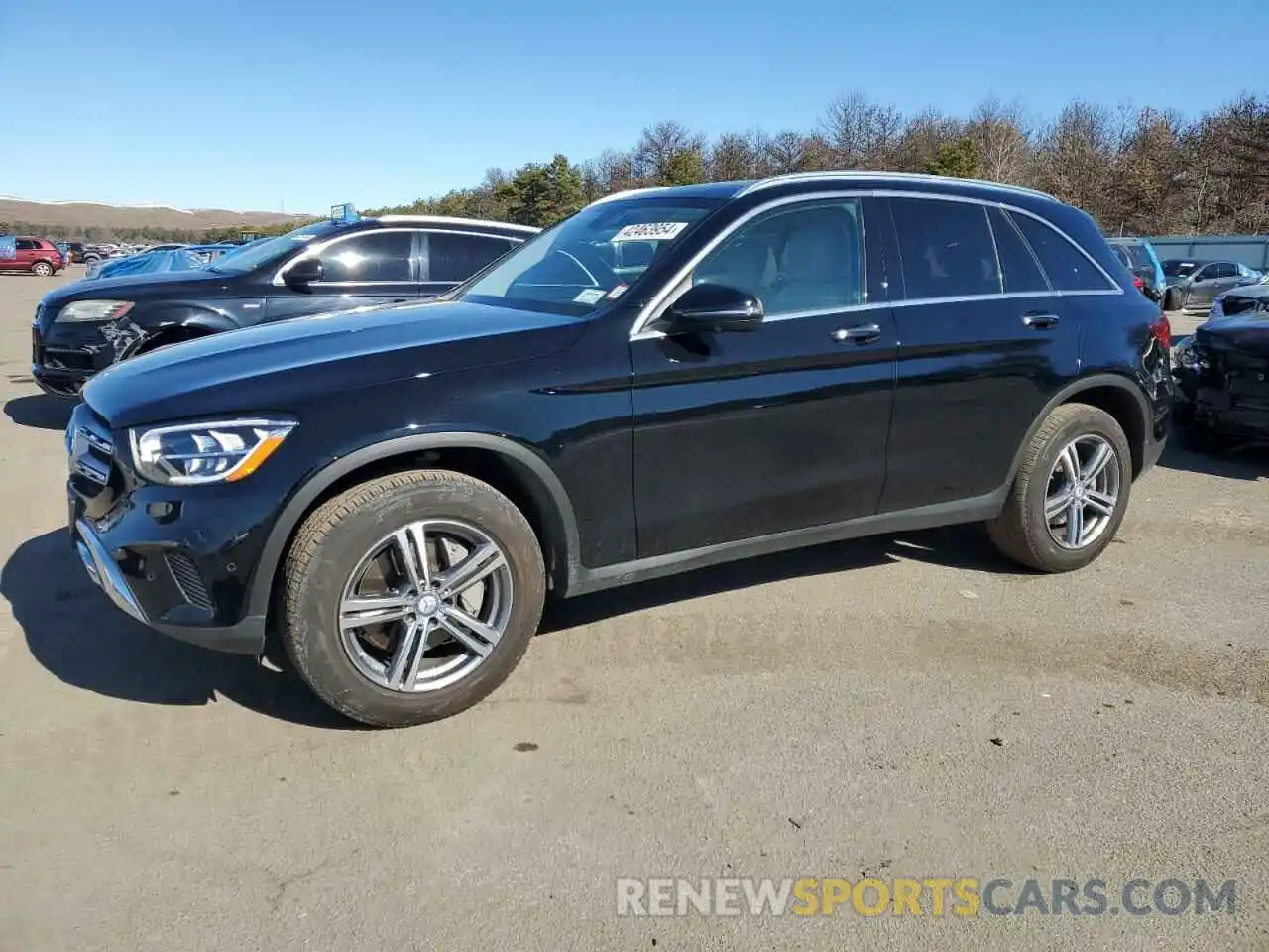 1 Photograph of a damaged car W1N0G8EB2MV283832 MERCEDES-BENZ GLC-CLASS 2021