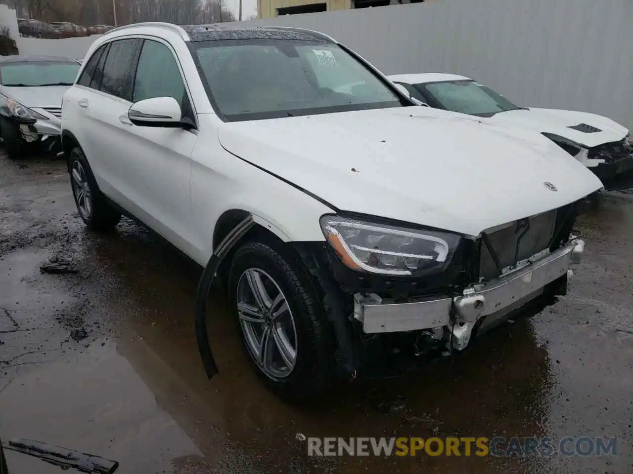 1 Photograph of a damaged car W1N0G8EB2MV290294 MERCEDES-BENZ GLC-CLASS 2021