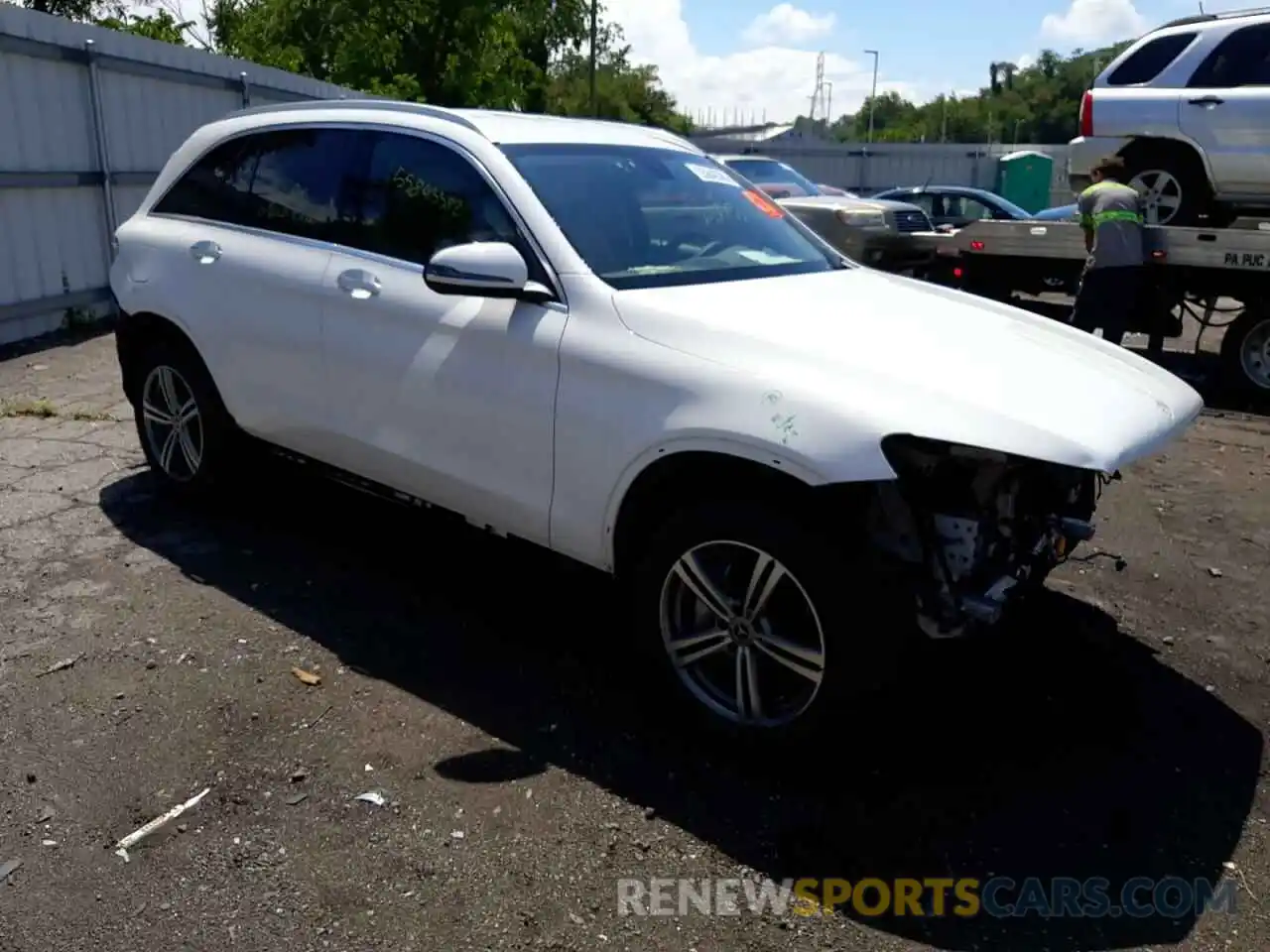 1 Photograph of a damaged car W1N0G8EB2MV308065 MERCEDES-BENZ GLC-CLASS 2021