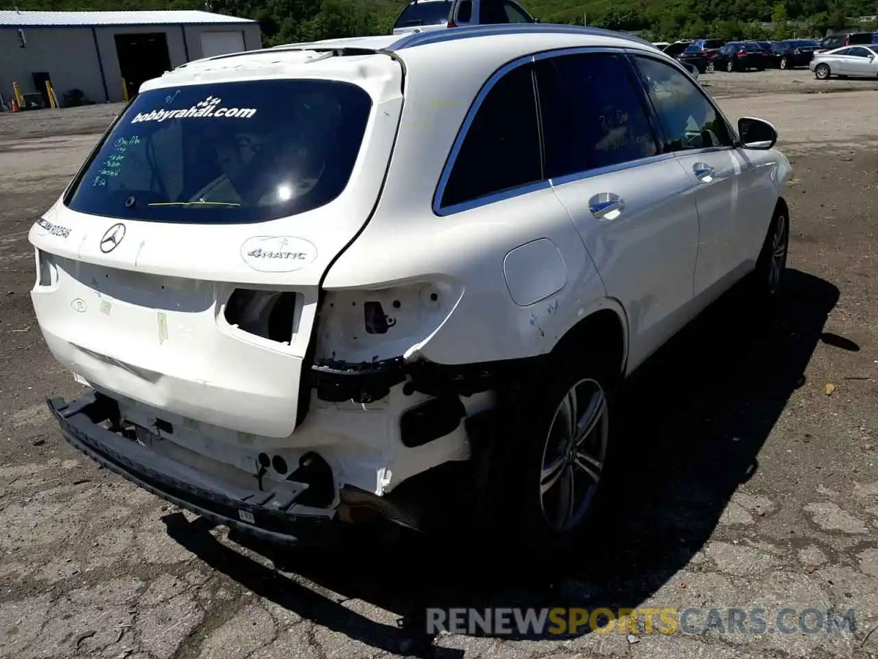 4 Photograph of a damaged car W1N0G8EB2MV308065 MERCEDES-BENZ GLC-CLASS 2021