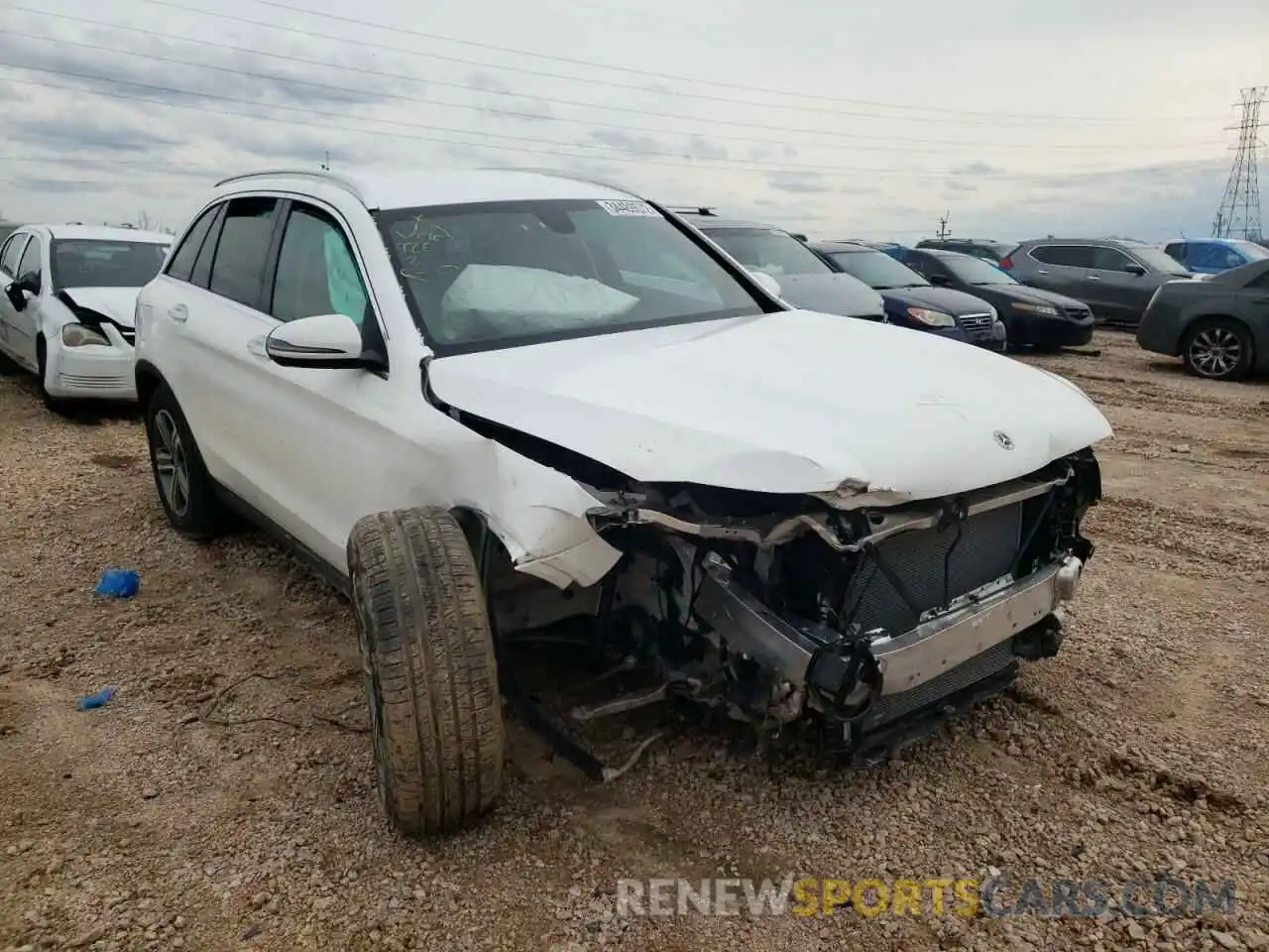 1 Photograph of a damaged car W1N0G8EB2MV309474 MERCEDES-BENZ GLC-CLASS 2021