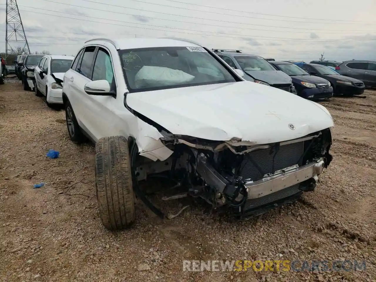 9 Photograph of a damaged car W1N0G8EB2MV309474 MERCEDES-BENZ GLC-CLASS 2021