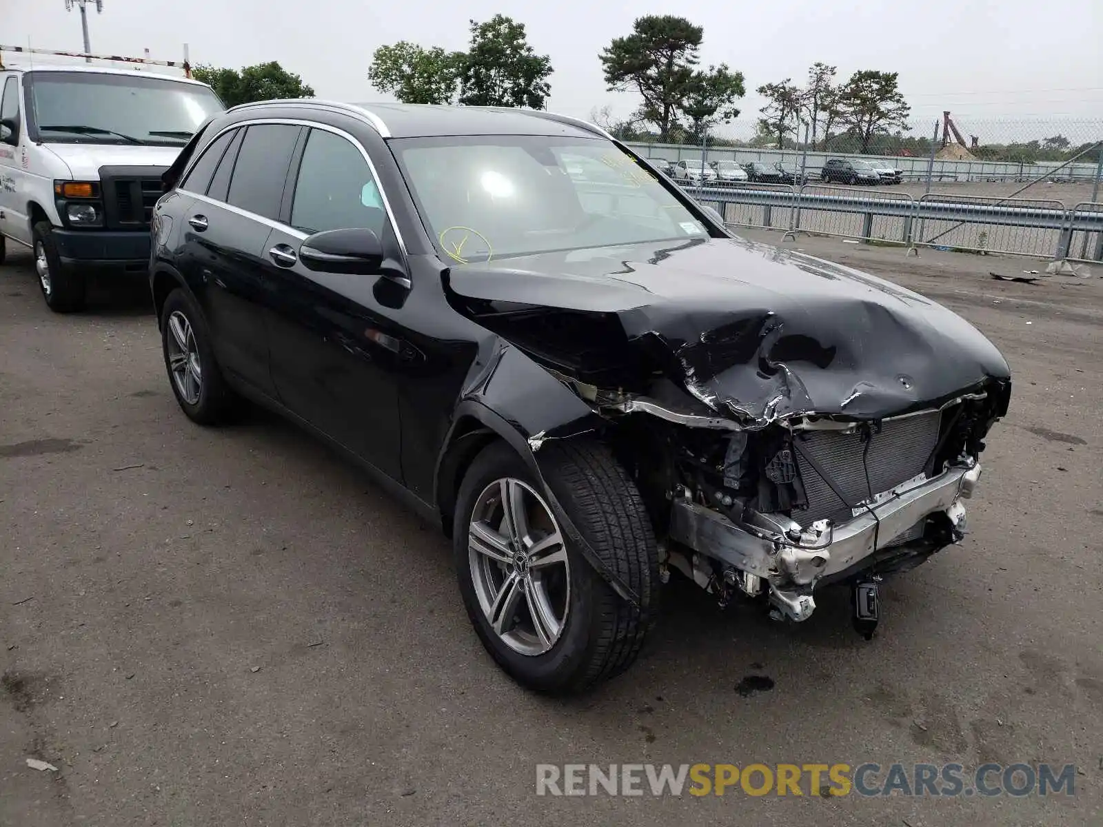 1 Photograph of a damaged car W1N0G8EB3MF872415 MERCEDES-BENZ GLC-CLASS 2021