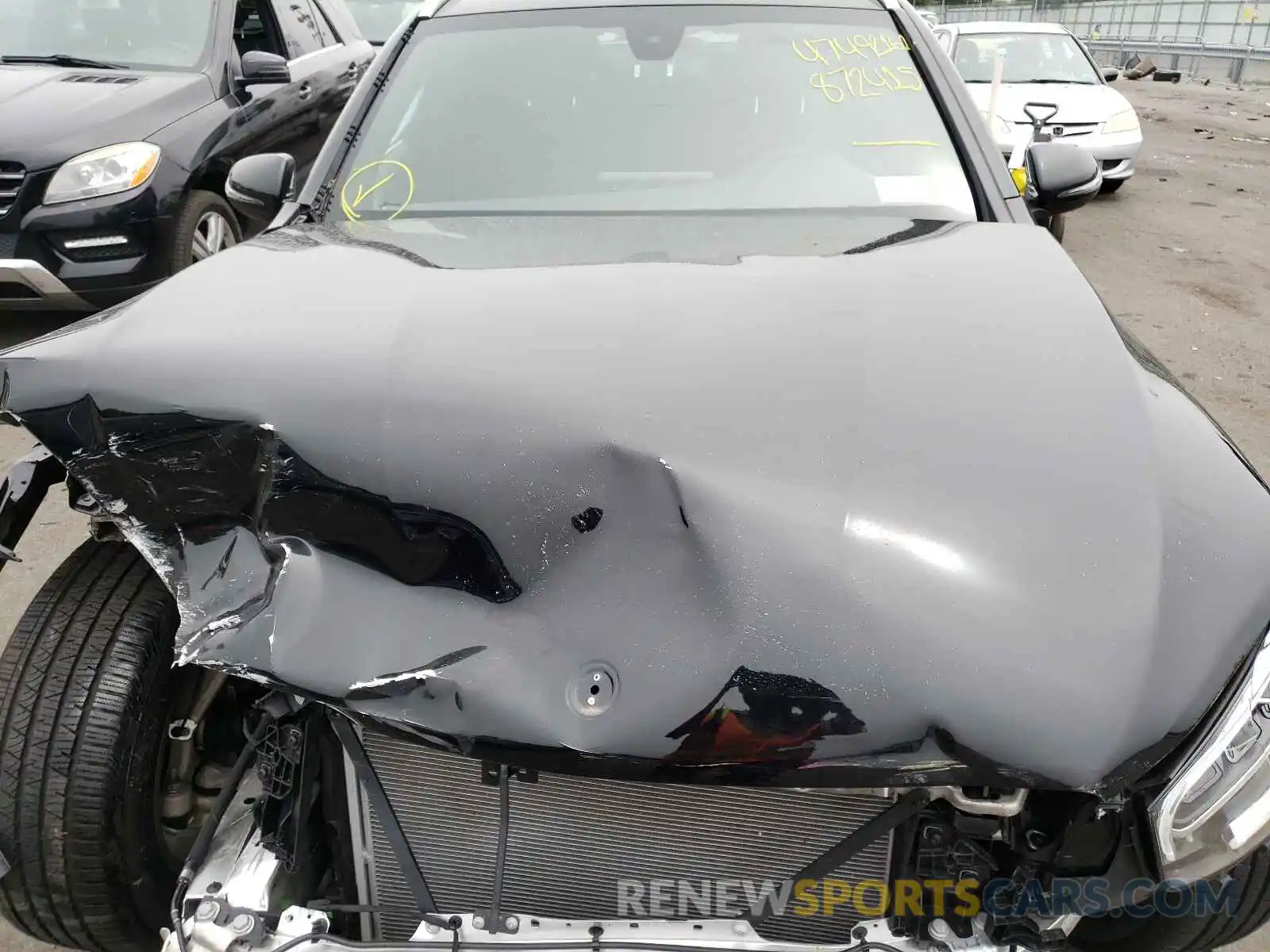 7 Photograph of a damaged car W1N0G8EB3MF872415 MERCEDES-BENZ GLC-CLASS 2021