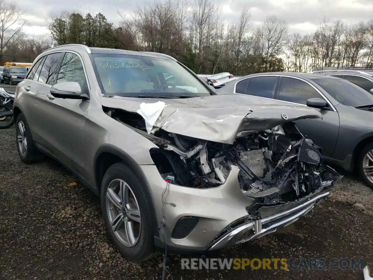 1 Photograph of a damaged car W1N0G8EB3MF885603 MERCEDES-BENZ GLC-CLASS 2021