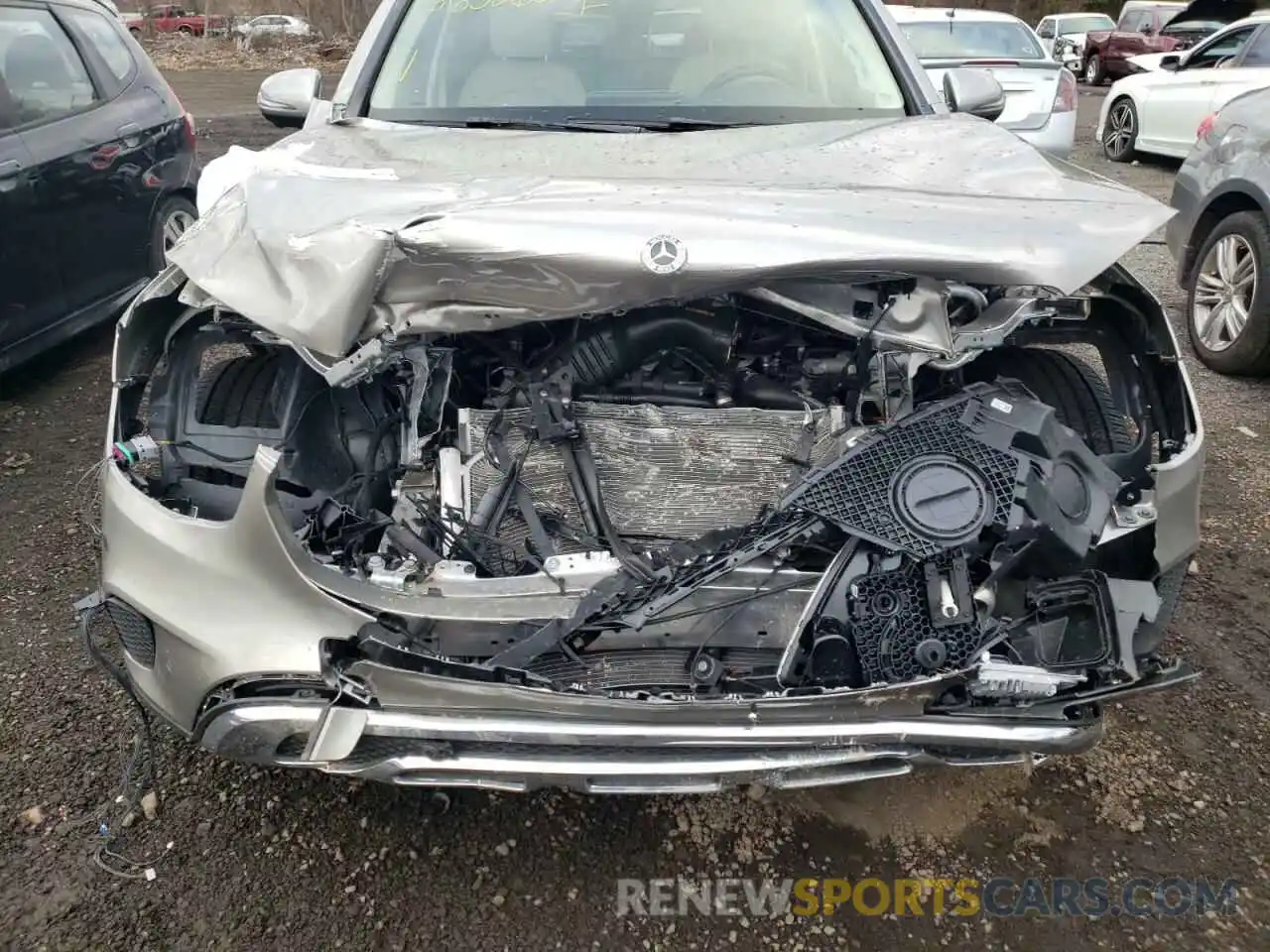 9 Photograph of a damaged car W1N0G8EB3MF885603 MERCEDES-BENZ GLC-CLASS 2021