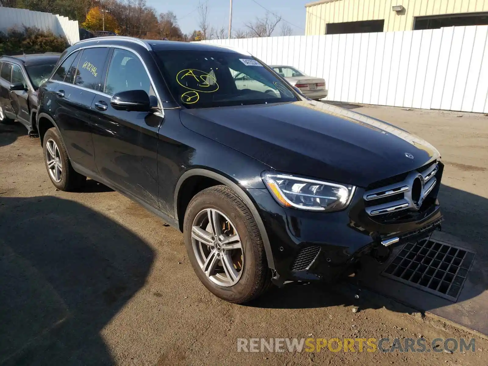 1 Photograph of a damaged car W1N0G8EB3MF888582 MERCEDES-BENZ GLC-CLASS 2021